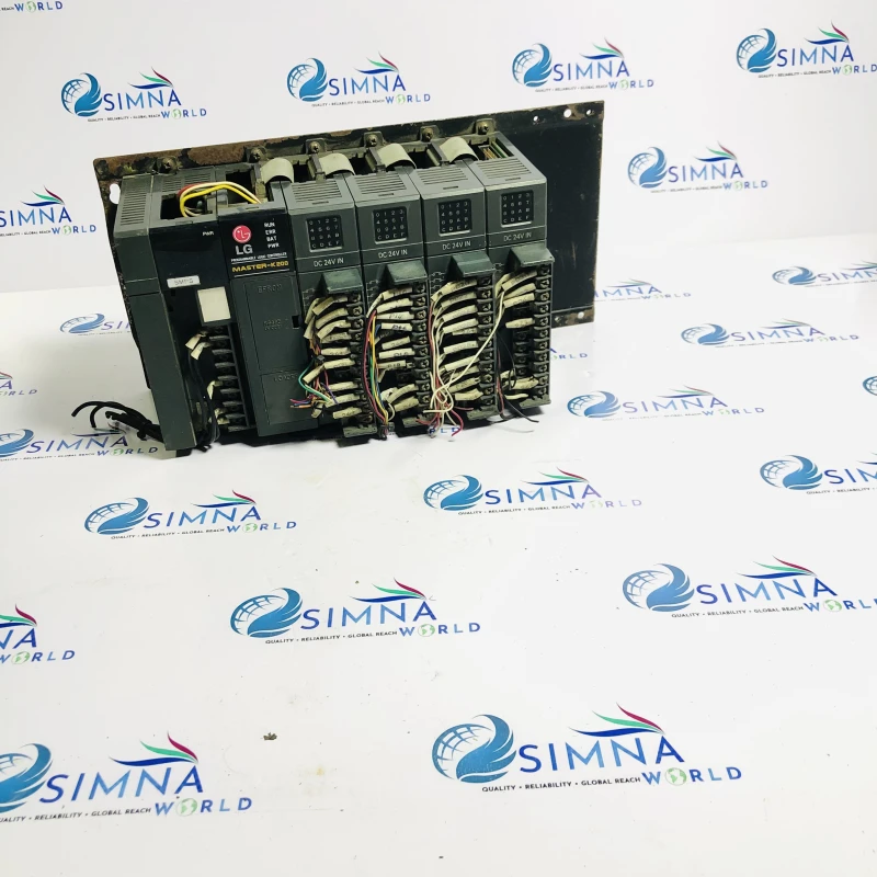 LG Master-K200 PLC System with SMPS Power Supply & DC 24V Input Modules thumbnail 2